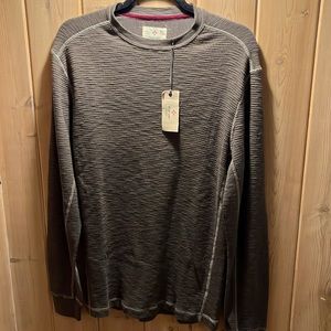 True Grit Men's Green Long Sleeve Green Shirt